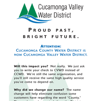 Cucamonga valley water district jobs